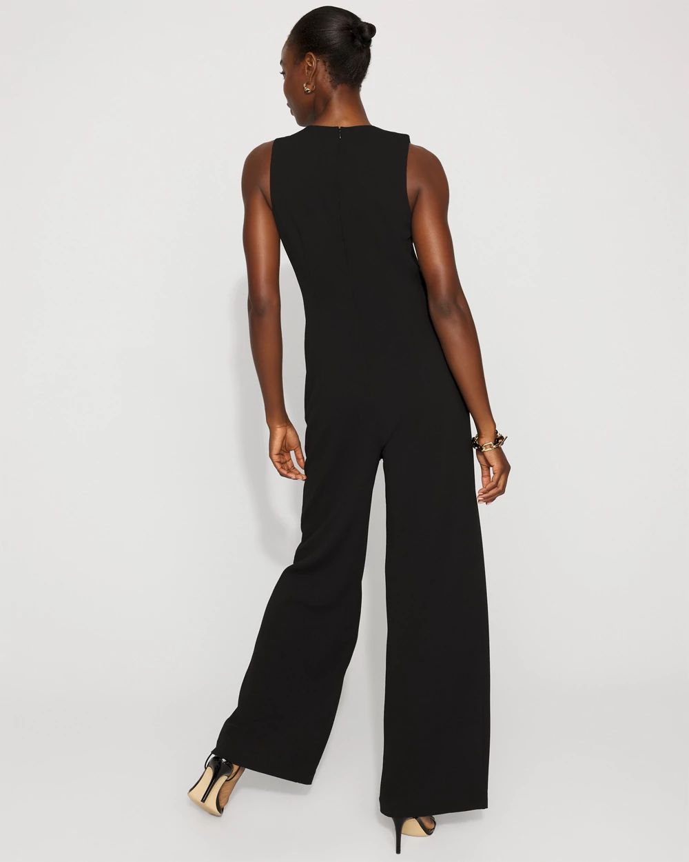 Chain Detail Jumpsuit | White House Black Market